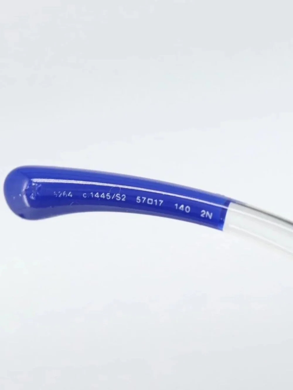 CHANEL Sunglasses Plastic Blue CC Auth BA13654